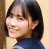 鎌房祐衣 紺色ソックスなセーラー服画像