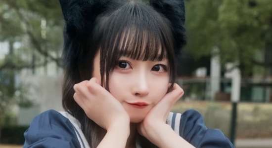 白烏しろ 白ソックスなセーラー服画像