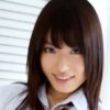 由愛可奈 黒ニーハイなチェック柄プリスカ制服画像