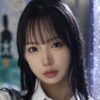 与田りん 濡れ透けなチェック柄プリスカ制服画像