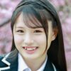清水恋歌 紺色ブレザーのチェック柄プリスカ制服画像