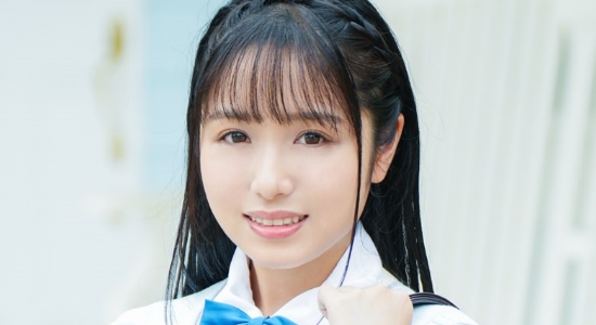 上城玲花 水色ベストのプリスカ制服画像