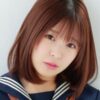 木更かのん 黒パンストな紺色セーラー服画像