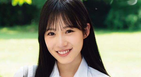 横野すみれ 紺色ハイソックスなプリスカ制服画像
