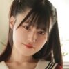 河合はるか 黒ニーハイなセーラー服画像